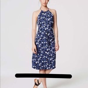 Loft Midi Print Dress